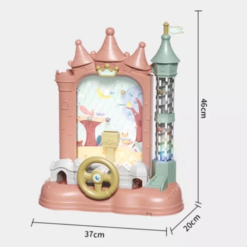 Đồ chơi bắt hạt đậu hình lâu đài cho bé 🥰