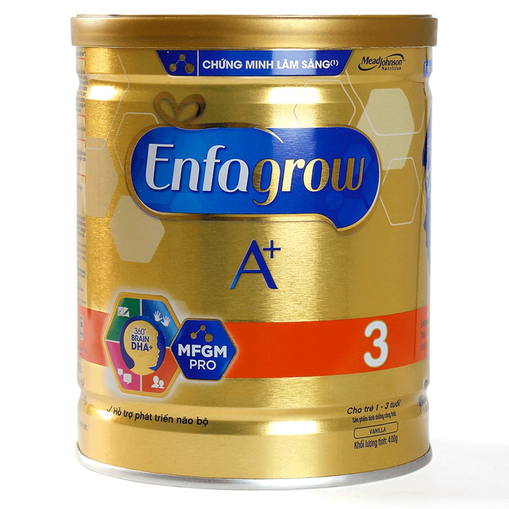 Sữa Enfagrow A+ số 3 lon 400g (1-3 tuổi)