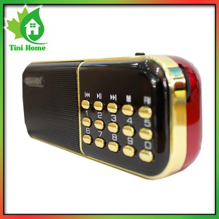 Máy nghe Phật Pháp, Tụng Kinh Mp3, Loa di động có thẻ nhớ Craven CR đài FM - Thẻ nhớ chứa gần 1000 bài kinh phật