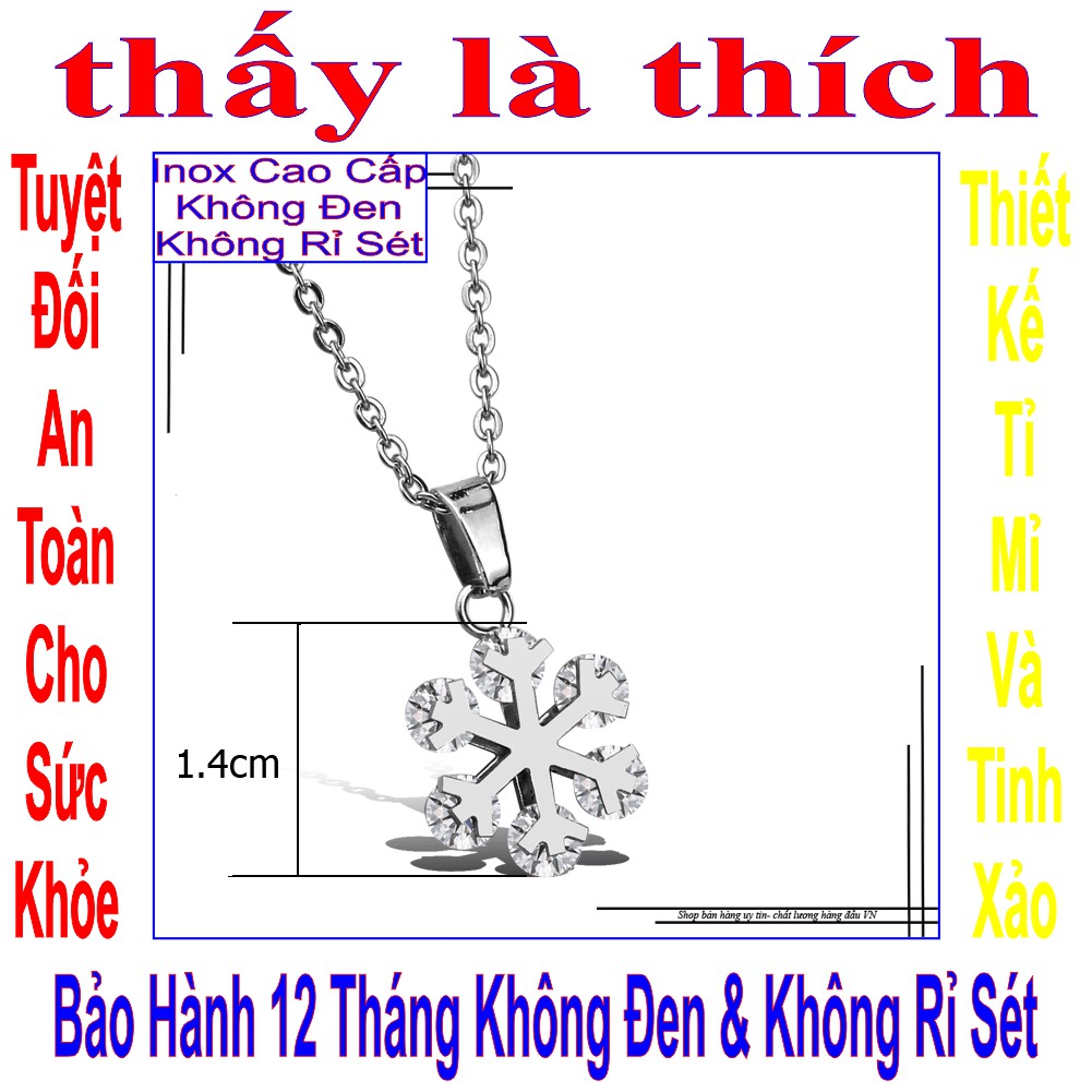 Bông tai hoa tuyết đáng yêu cho nữ - Cam kết 1 đổi 1 nếu hoen, gỉ sét