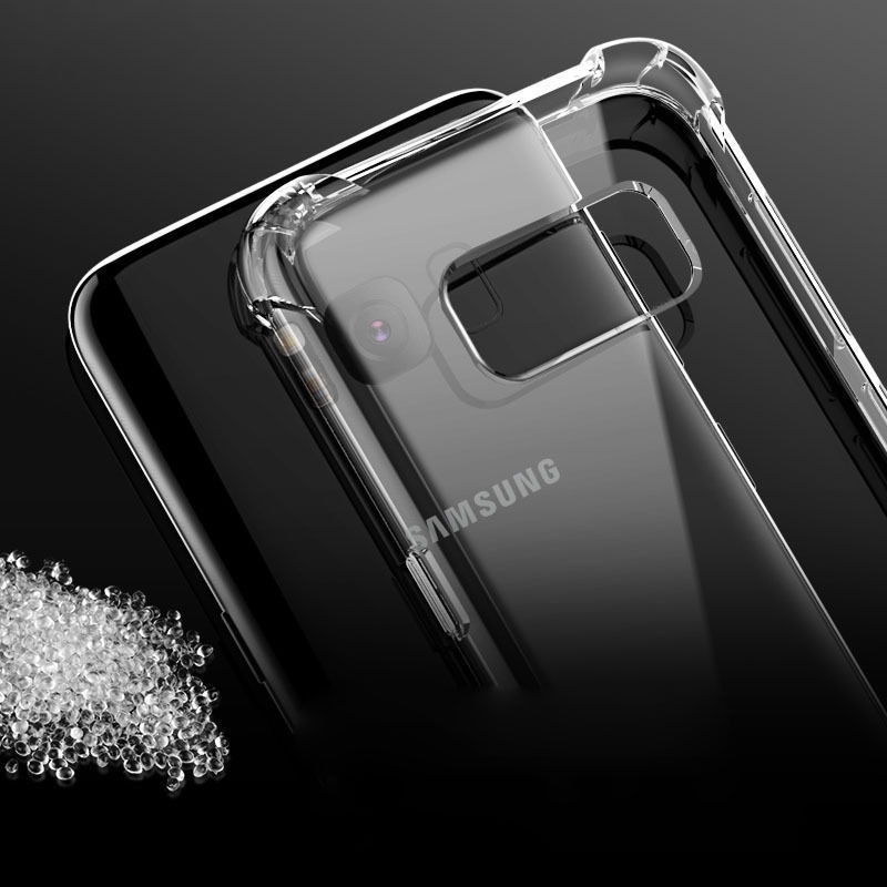 Ốp điện thoại trong suốt chất lượng cao dành cho Samsung Galaxy S8/S8+ S7/S7 Edge S6 A3 A5 A7 Hana Case