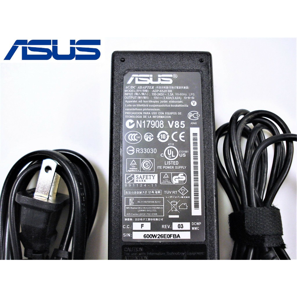 [ SẠC ZIN ] Sạc Laptop Asus 19V – 3.42A – 65W (Adapter ASUS 19V-3.42A)