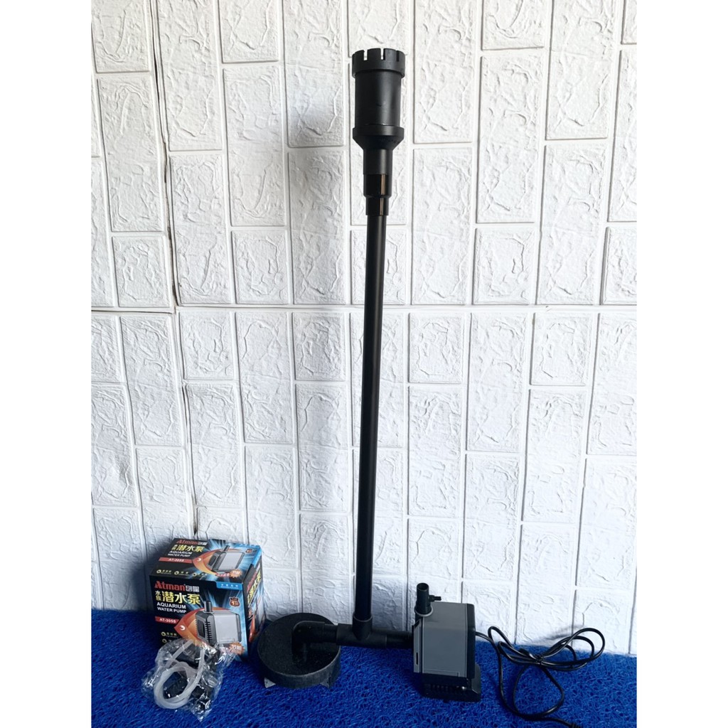 Combo hút mặt Phi 48 cho bơm ATMAN 305s, 306s ( Chưa Bơm ) sử dụng nấm đá granit