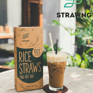 COMBO 10 hộp Ống hút gạo ăn được phi 6mm