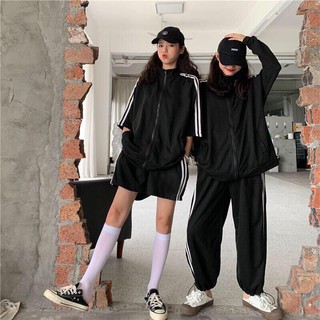 SET ULZZANG THỂ THAO NAM NỮ - SET QUẦN ÁO SỌC UNISEX