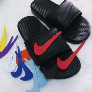 Dép Nai kì mẫu thay logo. Change swoosh.
