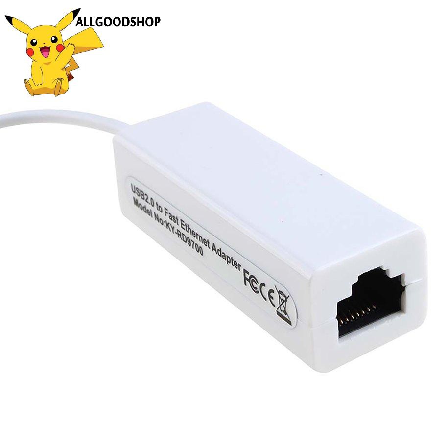 Card Mạng Alltt Ethernet Usb 2.0 Sang Rj45 Lan Cho Windows 7 / 8 / 10 / Xp