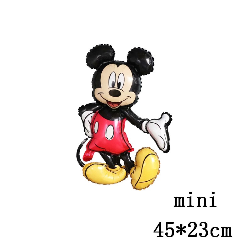 Bong bóng tráng nhôm hình chuột Mickey Minnie Disney dễ thương