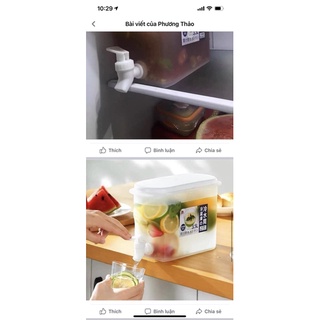 Bình đựng nước có vòi
