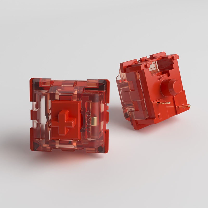 [Switch Lẻ] Công Tắc Bàn Phím Cơ - AKKO CS Switch - Radiant Red ( Linear / Chính Hãng)