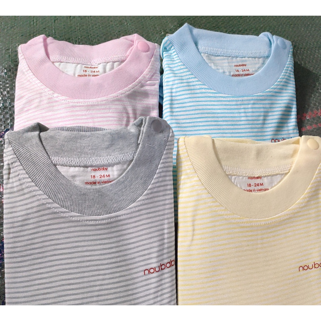 Bộ dài tay cho bé, Bộ Noubaby sơ sinh dài tay size 0-24 tháng - NS20NouDT