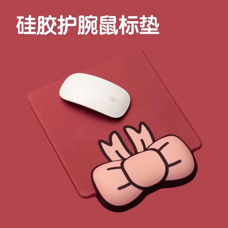 Tấm lót chuột bằng silicon có đệm kê cổ tay nhiều kiểu dáng đa dạng