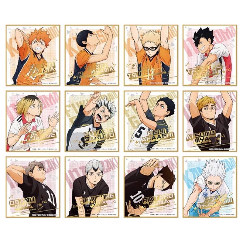 Shikishi nhân vật Haikyuu!!