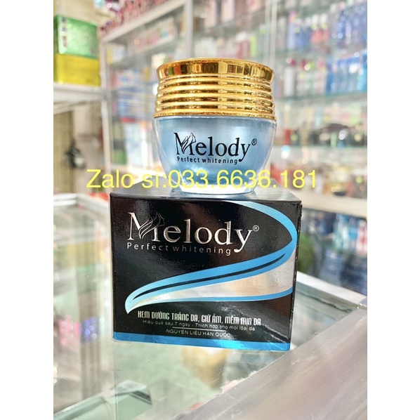 kem Melody dưỡng trắng da ,giữ ẩm,mềm mịn da hủ 15G