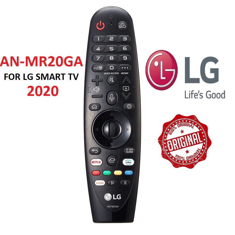 Điều khiển LG Magic Remote AN-MR20GA cho smart tivi LG 2020 ( Remote thông minh - Hàng hãng - Tặng pin)