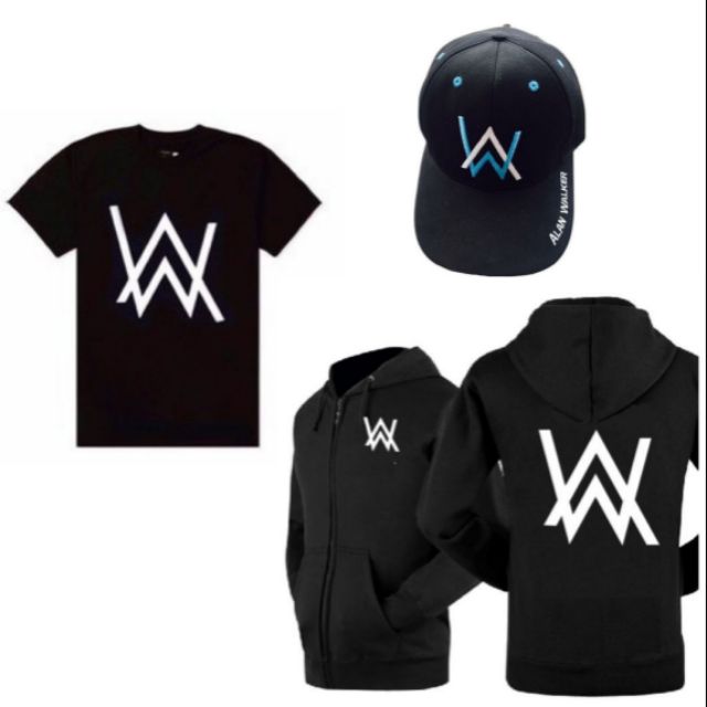 Combo áo khoác, áo thun, nón Alan Walker