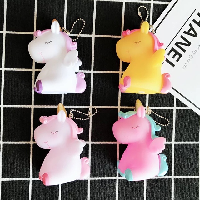 móc chìa khoá, móc treo túi balo ngựa 1 sừng unicorn siêu yêu( sản phẩm dc khuyên mua kèm BALO)