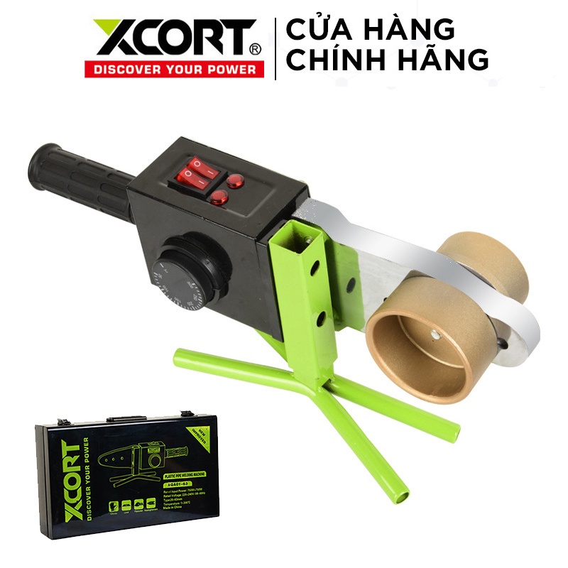 Máy hàn ống nhựa-Máy hàn ống XCORT [ĐẦY ĐỦ PHỤ KIỆN]