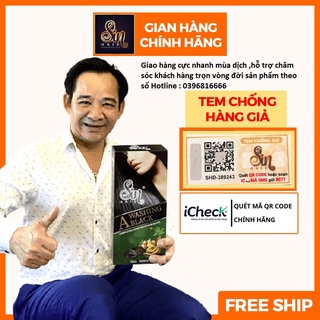 CHÍNH HÃNG SINHAIR Dầu Gội Phủ Bạc Sin Hair, Phủ Bạc Đen Tóc, Nâu Tóc Từ Lần Gội Đầu Tiên, 100% Thảo Dược Thiên Nhiên
