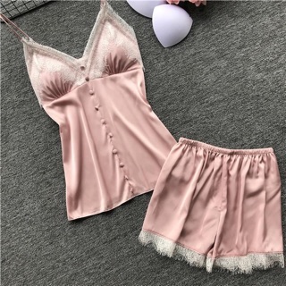 [QQ#500] Bộ đồ ngủ hai dây