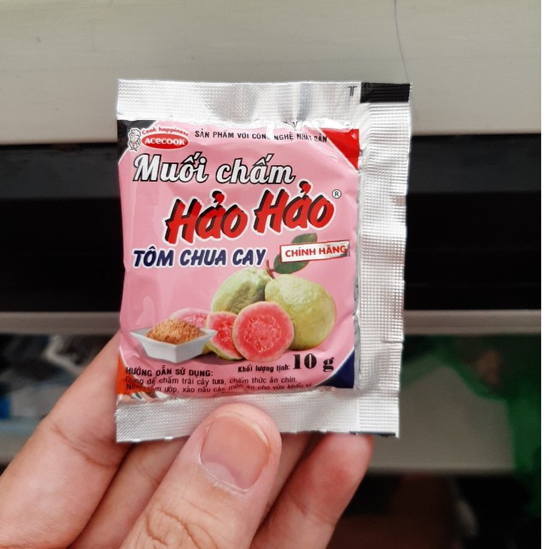 Muối Chấm Hảo Hảo Tôm Chua Cay Gói 10g