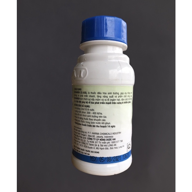 Chất kích thích sinh trưởng Dekamon 22.43SL 100ml. Chai pha phi 120Lit