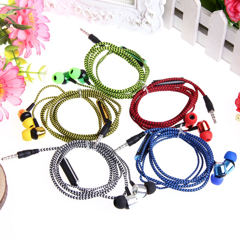 Tai Nghe Nhét Tai bonj 3.5mm Kèm Mic Mới
