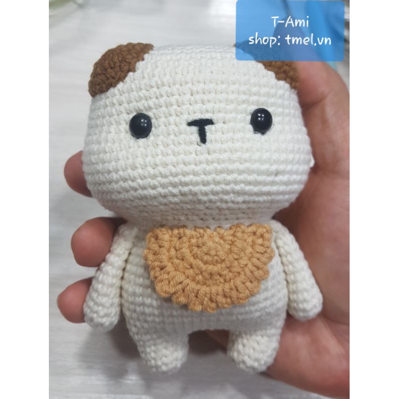 Gấu mèo len handmade quà tặng cho bé