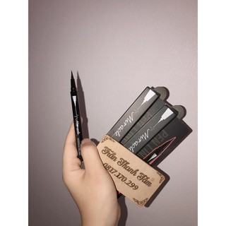 [ ảnh thật]Kẻ Mắt Đầu Cọ Mảnh Chống Nước MIRACLE CELLIO