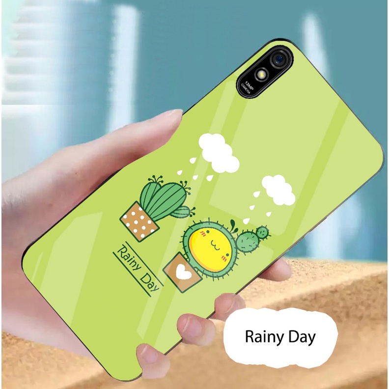 Ốp Xiaomi Redmi 9A mặt kính gương bóng