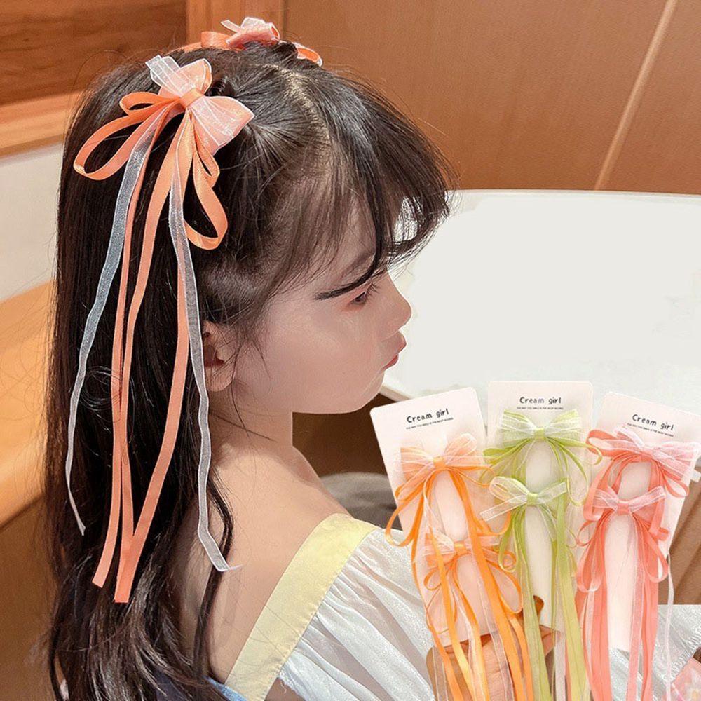 Trâm Cài Tóc Đính Nơ Tua Rua Dáng Dài Phong Cách Trung Hoa Cổ Điển Dễ Thương