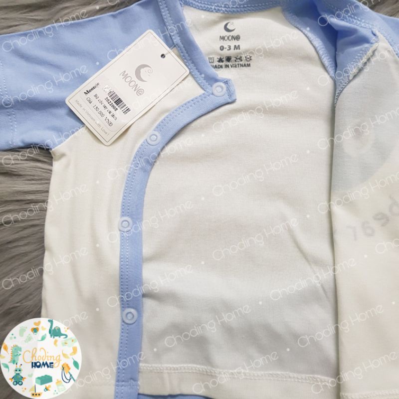 Bộ Sơ Sinh Cộc Tay Petit Moon M3 M8 • 0-3M 3-6M 6-9M • Choding Home