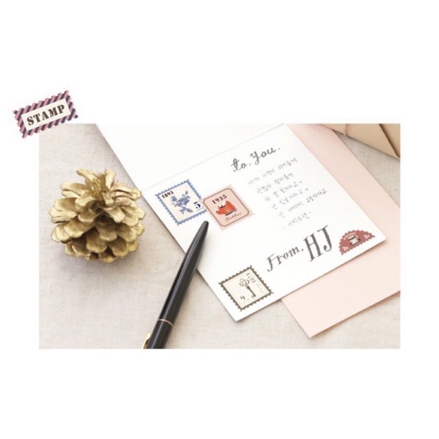 Set note, giấy nền, sticker Vintage trọn bộ làm sổ planner bullet journal