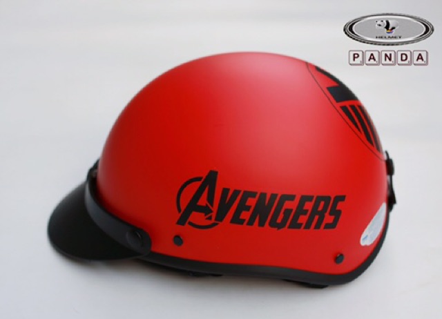 FREESHIP 99K TOÀN QUỐC_Hàng công ty : Mũ phượt Avengers kèm mui