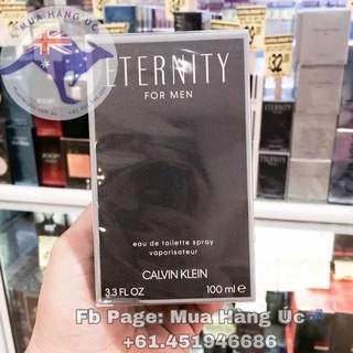 Nước hoa Nam CK Calvin Klein Eternity eau de toilette 100ml