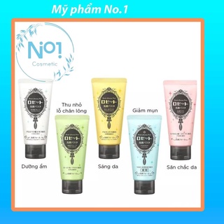 Sữa rửa mặt rosette, sữa rửa mặt nhật 120g đủ màu