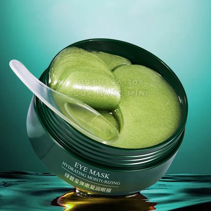 Mặt nạ mắt ❤️𝑭𝒓𝒆𝒆𝒔𝒉𝒊𝒑❤️ Hộp 60 miếng nạ mắt tinh chất tảo biển xanh Bioaqua chính hãng nội địa trung | BigBuy360 - bigbuy360.vn