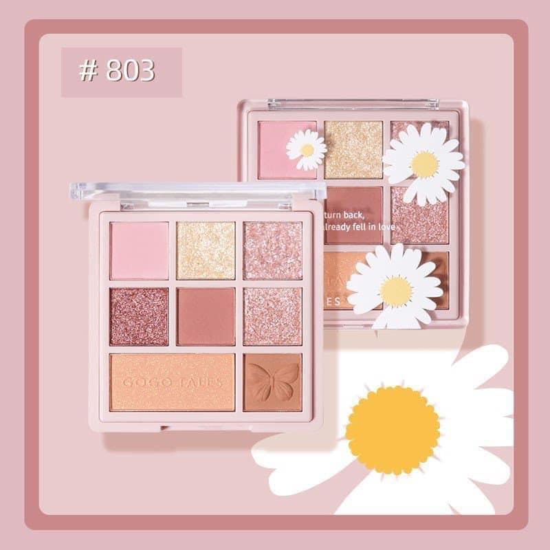 Bảng Phấn Mắt 8 Ô GoGo Tales Daisy Heartbeat Star Yarn Eyeshadow