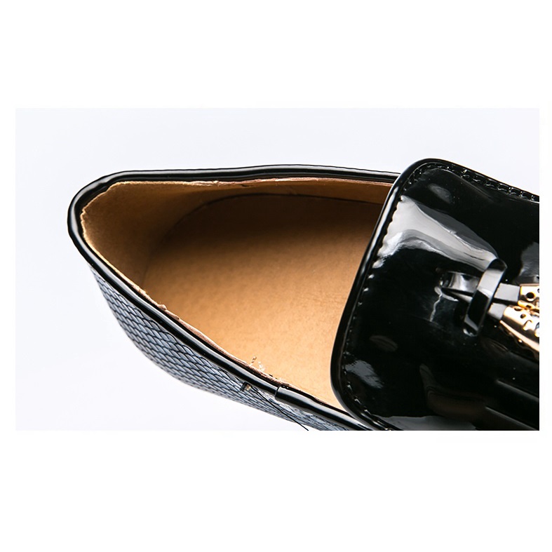 Giày Lười Nam Thời Trang Sang Trọng Họa Tiết Độc Đáo