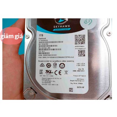 Ổ Cứng HDD Seagate 1TB (1000GB), 3TB(3000GB), 4TB (4000GB) SkyHawk Survellance SATA3/ Western Purple 1T 64MB giá rẻ nhất