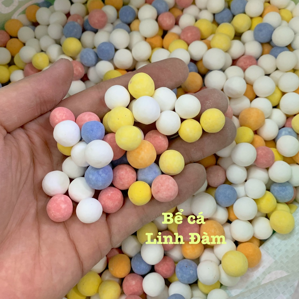 20 Viên Khoáng BeeBall Dành Cho Cá Tép Cảnh - Vật Liệu Lọc Cho Cá Tép