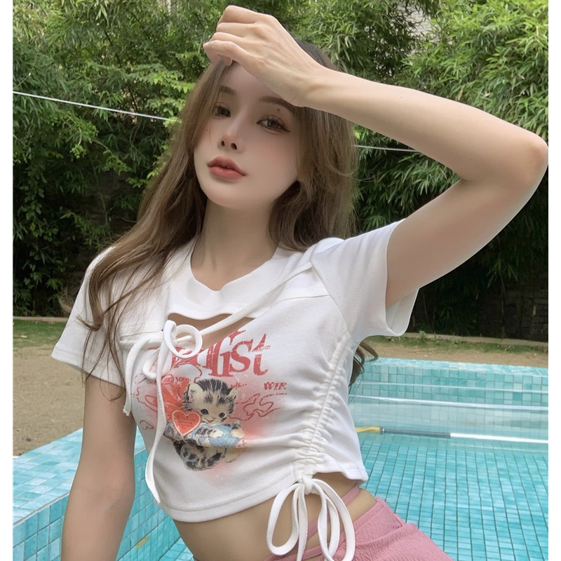 Áo Thun Tay Ngắn Thời Trang Mùa Hè Dễ Phối Đồ