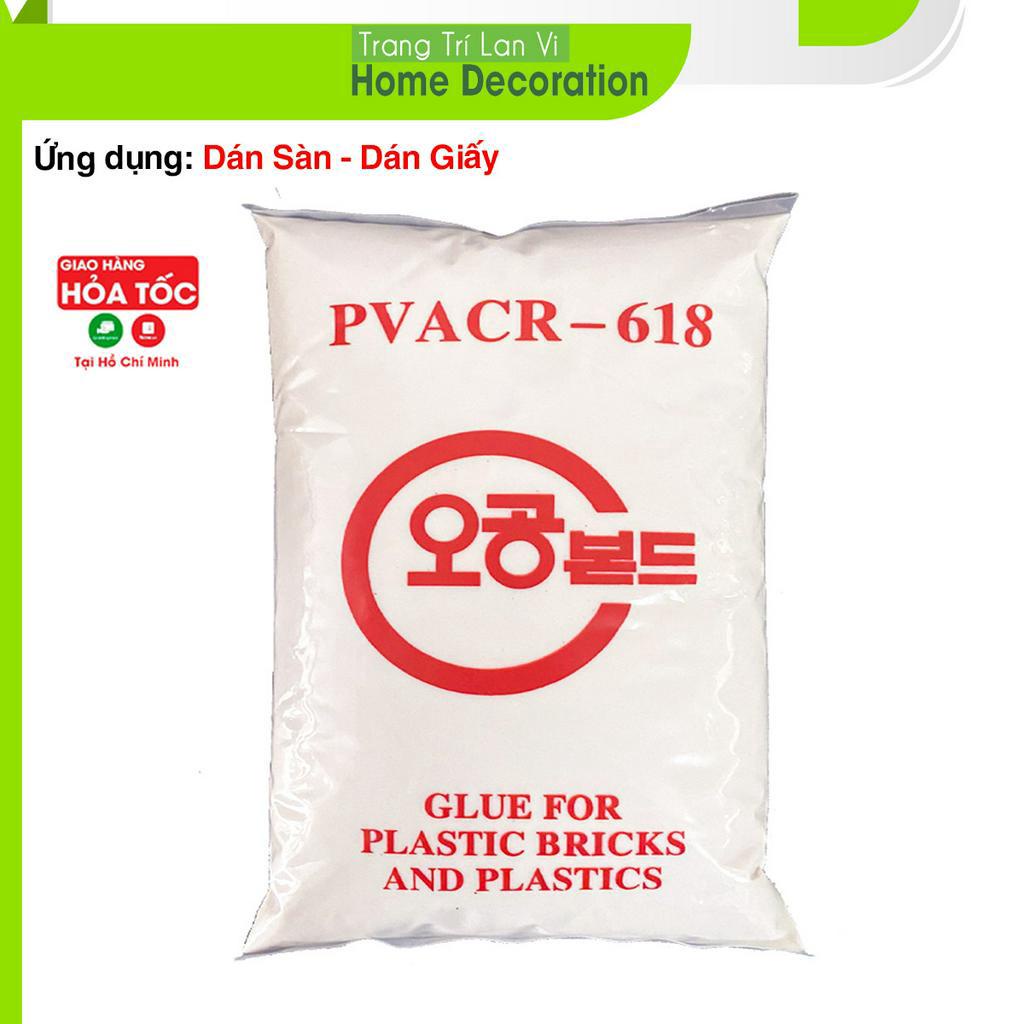 Keo Sữa PVACR 618 dùng trong dán giấy dán tường, dán thảm trải sàn trọng lượng 1kg