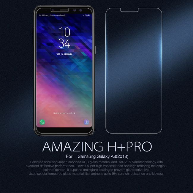 Dán Cường Lực Samsung A8/A8+ (2018)