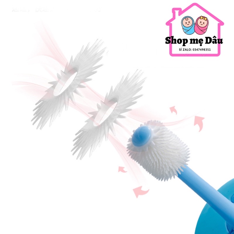 Bàn chải xoay 360 độ