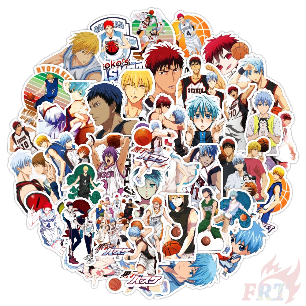 ❉ Miếng Dán Trang Trí Phong Cách Kuroko'S Basketball Series 01 ❉ Bộ 50 Miếng Dán Trang Trí Chống Thấm Nước Hình Nhân Vật Trong Kuroko Tetsuya