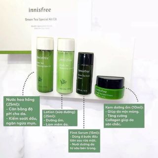Set Bộ Kit Trà Xanh Innisfree Green Tea Special Kit