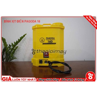 Bình xịt điện 16 lít pagoda 16d