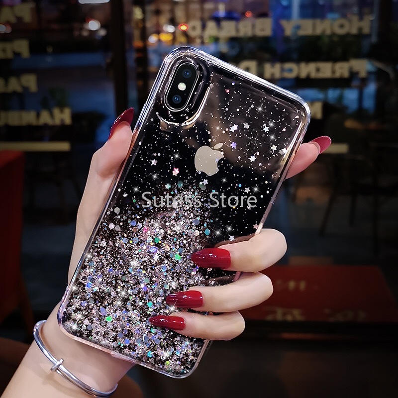 Ốp điện thoại tpu ánh kim cho Samsung A02 A02S A12 S21 Plus S21 Ultra A32 4G 6.4 inch A52 A72 | BigBuy360 - bigbuy360.vn