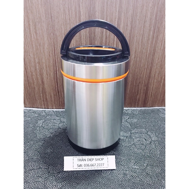 Cà men 3 ngăn giữ nhiệt 1,9 lít | BigBuy360 - bigbuy360.vn